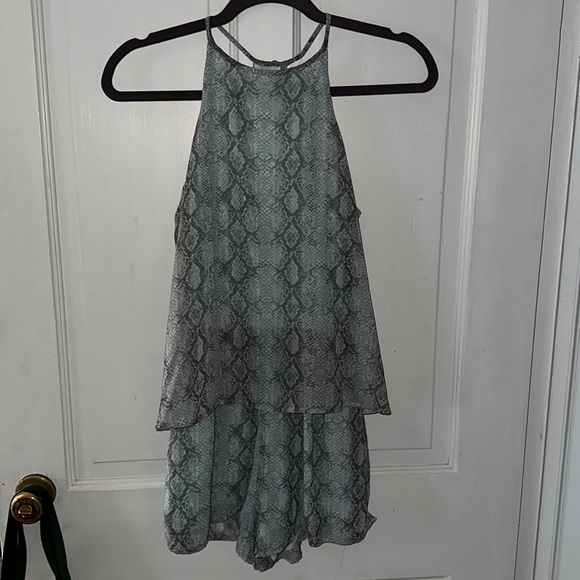 Snakeskin Romper - Picture 2 of 3